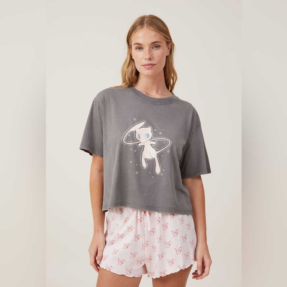 NWT Pokemon Mew Jersey Tshirt